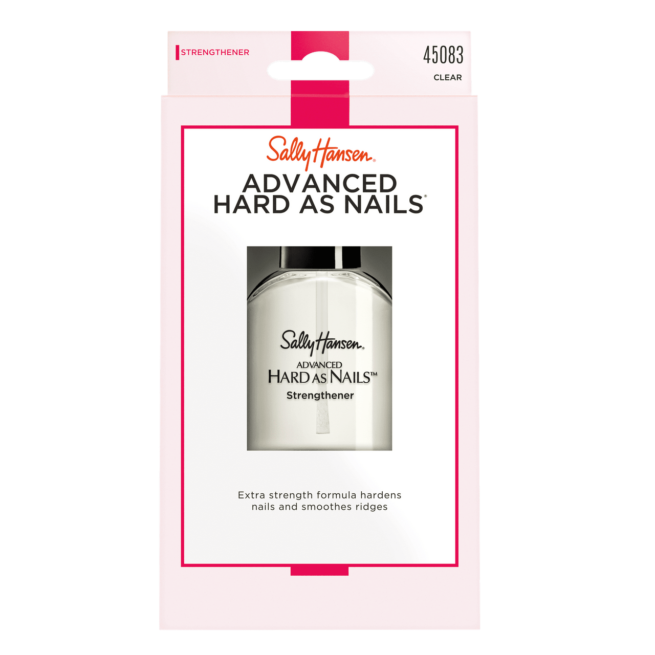 Sally Hansen Advanced Hard As Nails, Clear, 0.45 Oz